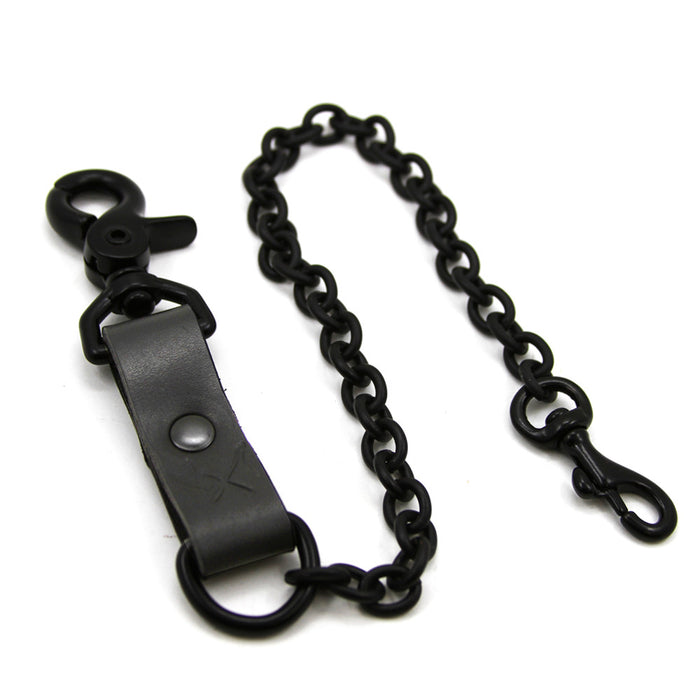 Murdered Out Wallet Chain *Old Style*