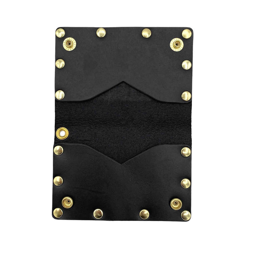 Black & Brass Standard Wallet