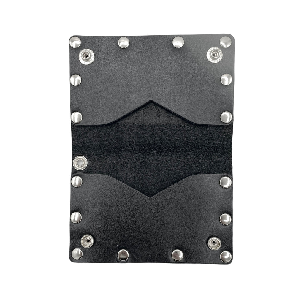 Black & Chrome Standard Wallet