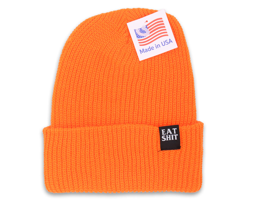 Eat Shit Orange Beanie