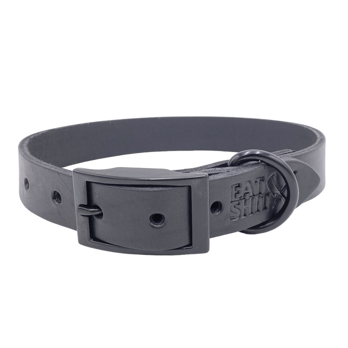 Murdered Out Dog Collar
