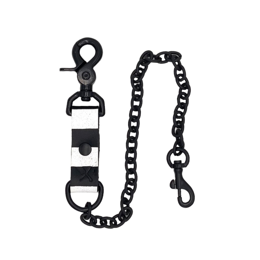 Striped Wallet Chain
